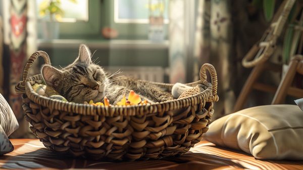 Panier pour chat : son importance pour le bien-être de votre animal de compagnie